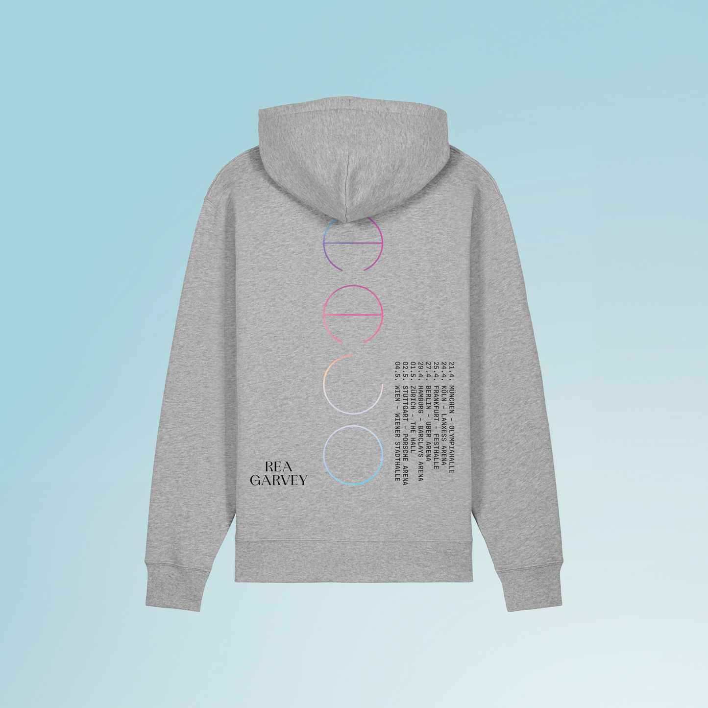 HALO Tour Hoodie (grey melange)