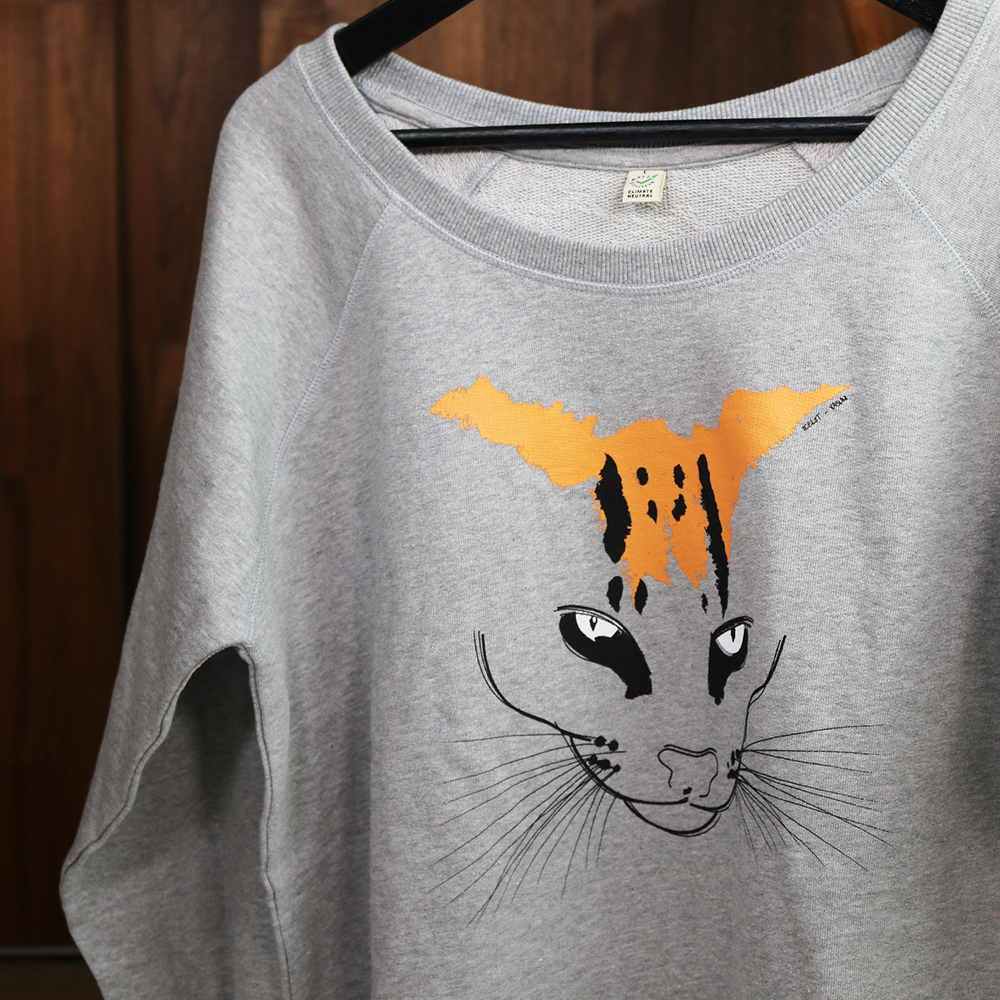 SAVING AN ANGEL Ozelot Sweatshirt