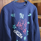 CHRISTMAS CHAOS Sweater dark blue